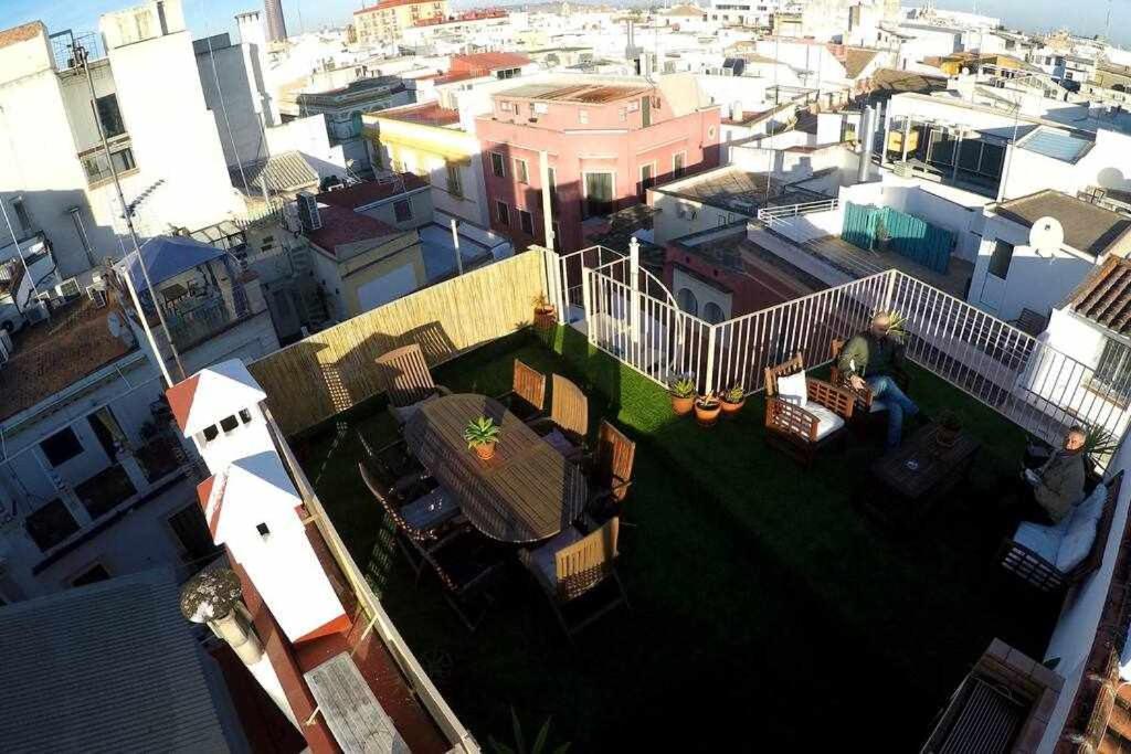 Atico Con Piscina Junto Catedral De Sevilla Εξωτερικό φωτογραφία